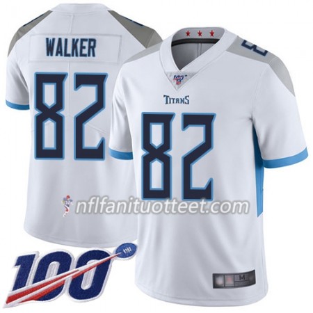 Miesten Tennessee Titans NFL Pelipaita Delanie Walker 82 Nike Valkoinen 100th